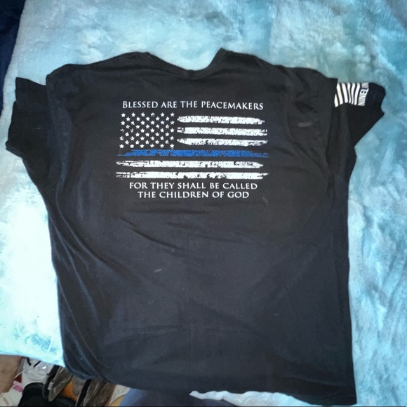Other - Nine line apparel tshirt with beautiful prayer on back